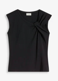 Camiseta con detalle de nudo