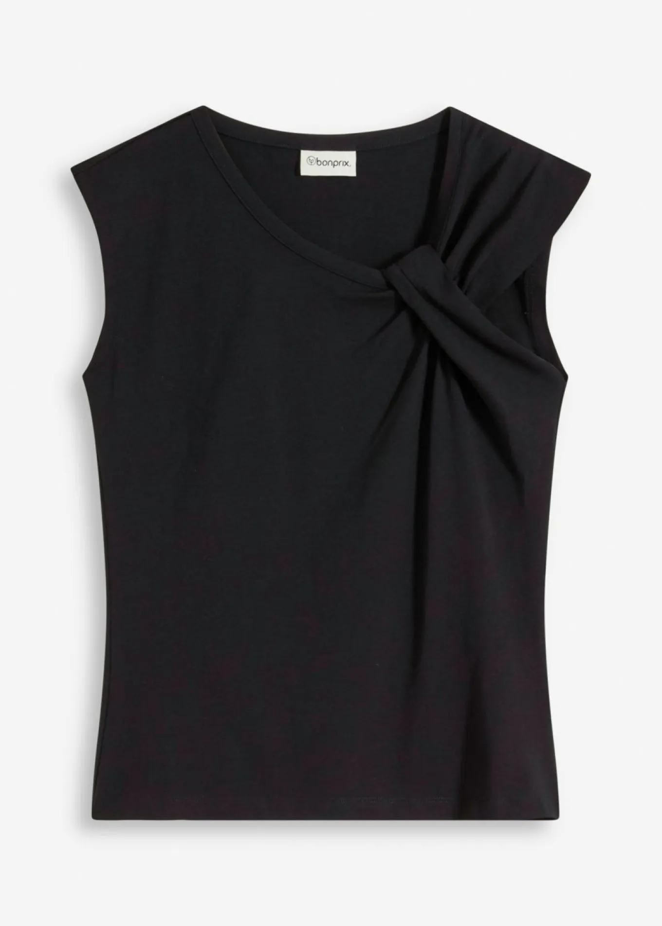 Camiseta con detalle de nudo