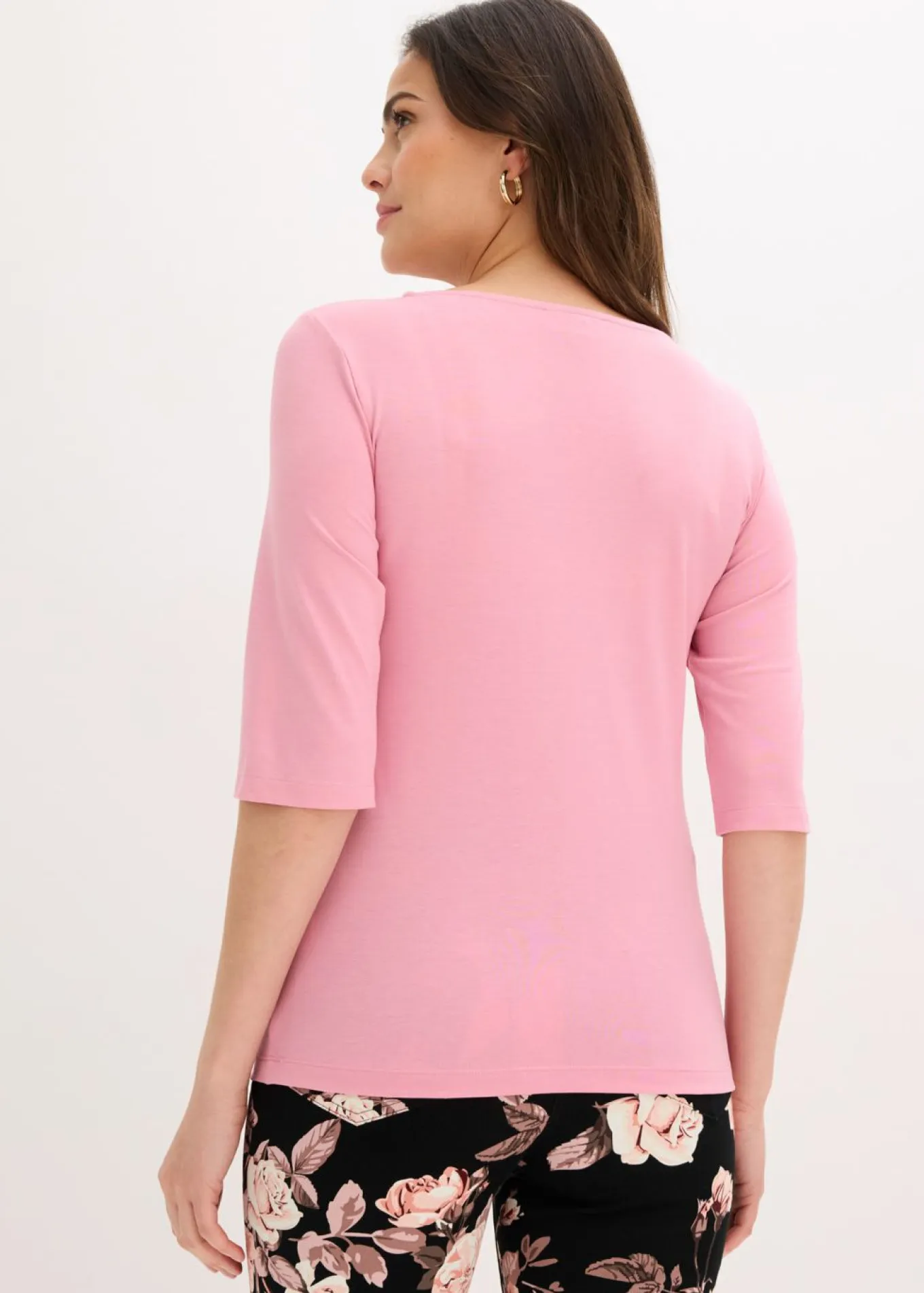Camiseta con encaje