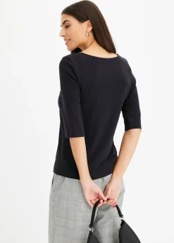 Camiseta con encaje