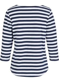 Camiseta con escote barco
