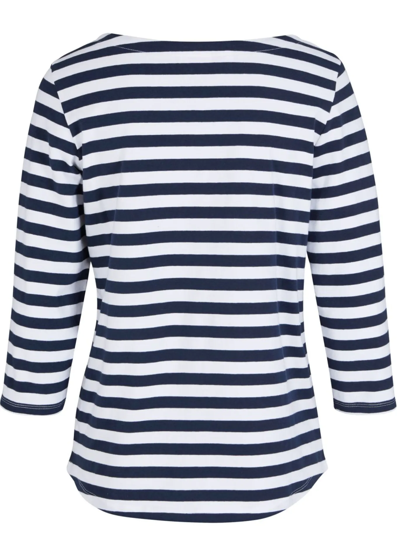 Camiseta con escote barco