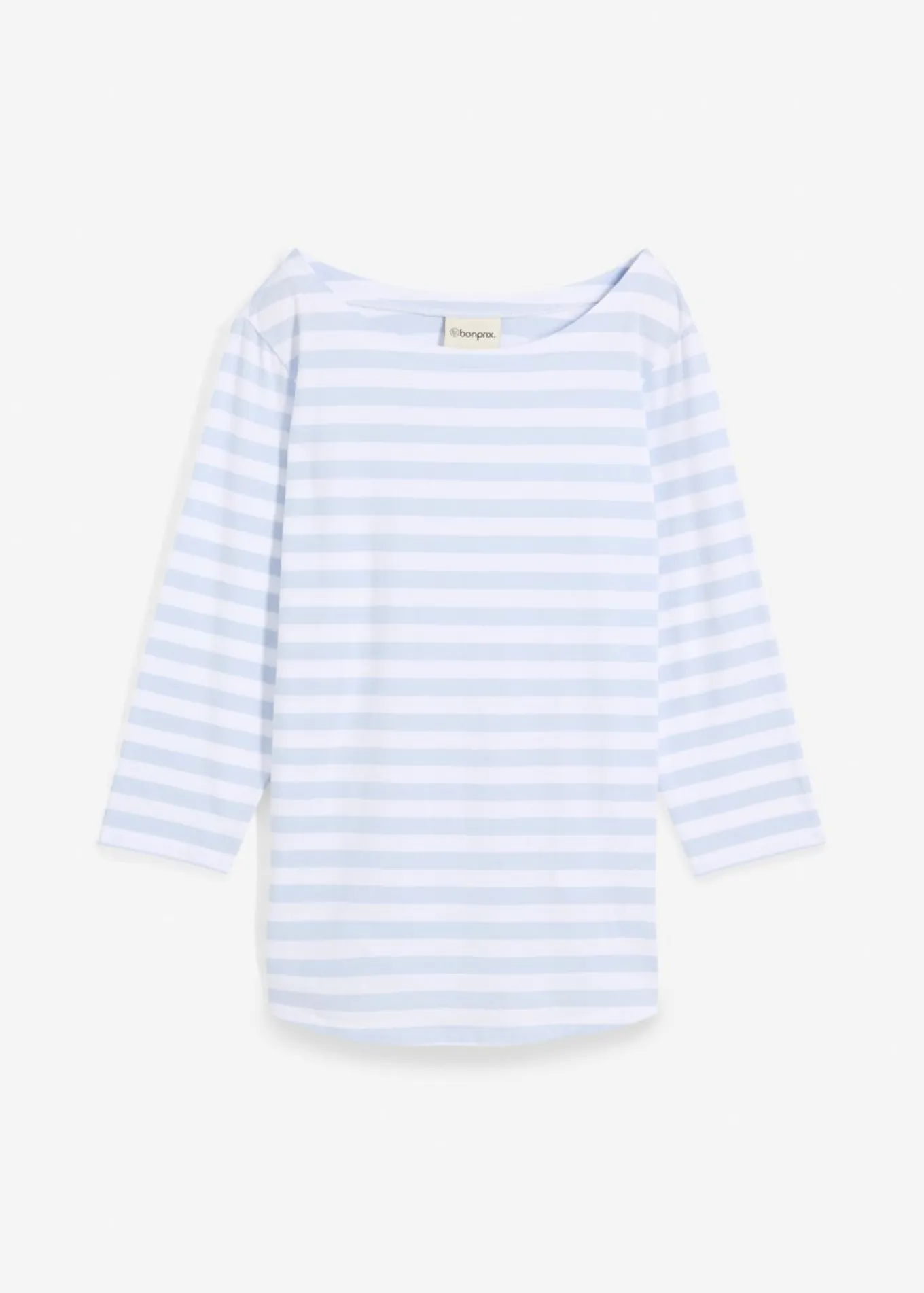 Camiseta con escote barco