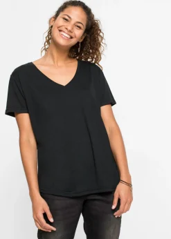 Camiseta con escote en V