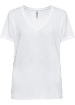 Camiseta con escote en V