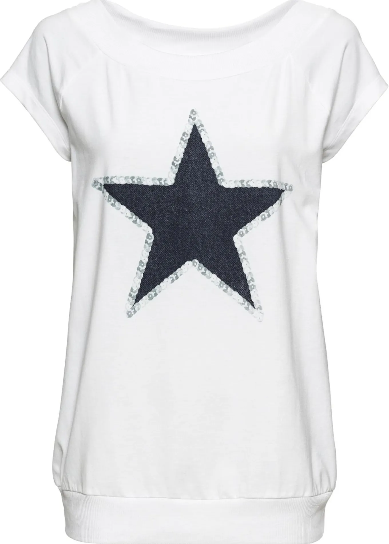 Camiseta con estampado de estrellas