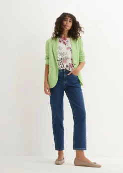 Camiseta con estampado de flores