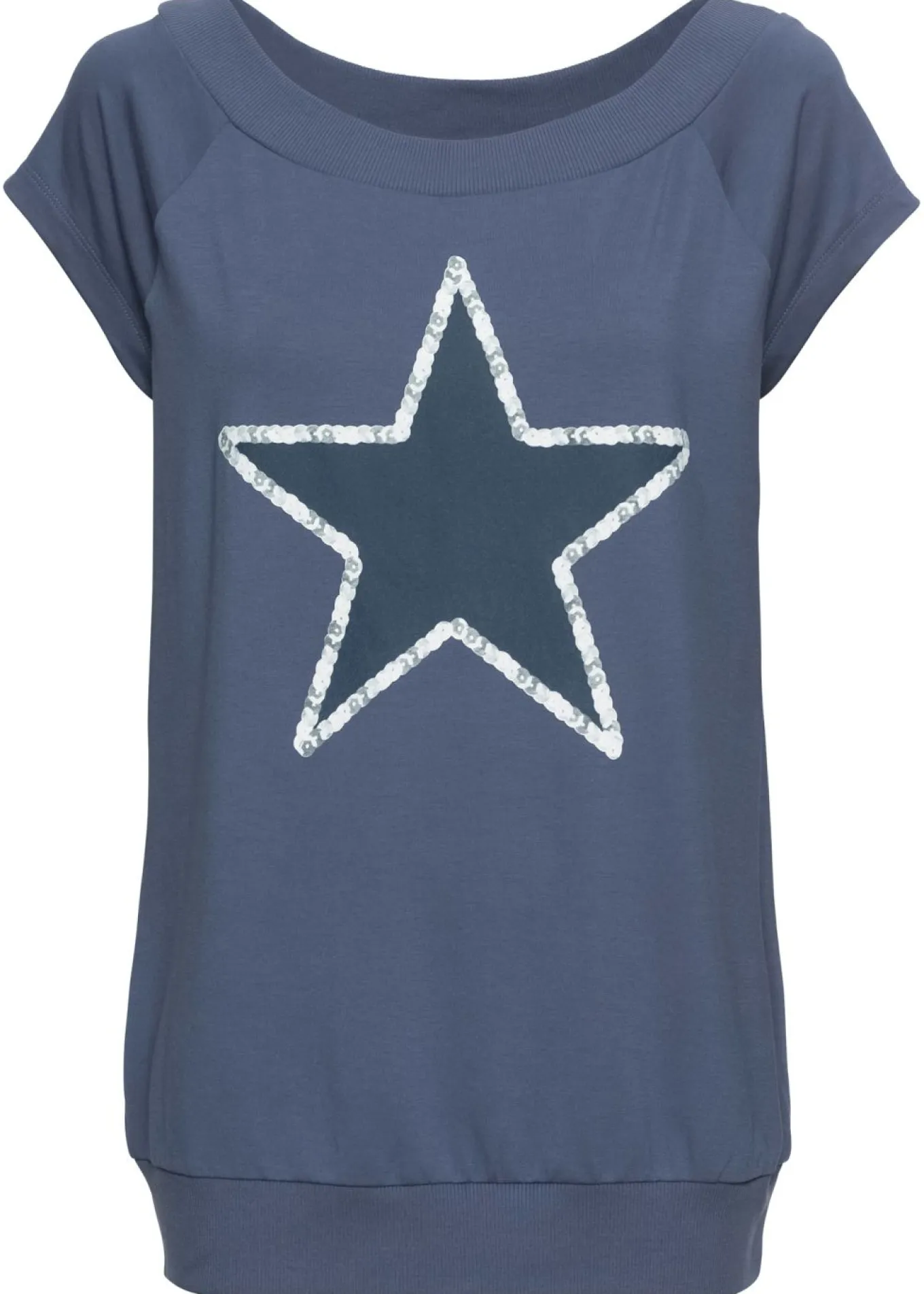 Camiseta con estampado de estrellas