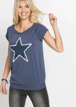Camiseta con estampado de estrellas