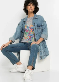 Camiseta con estampado de mariposa