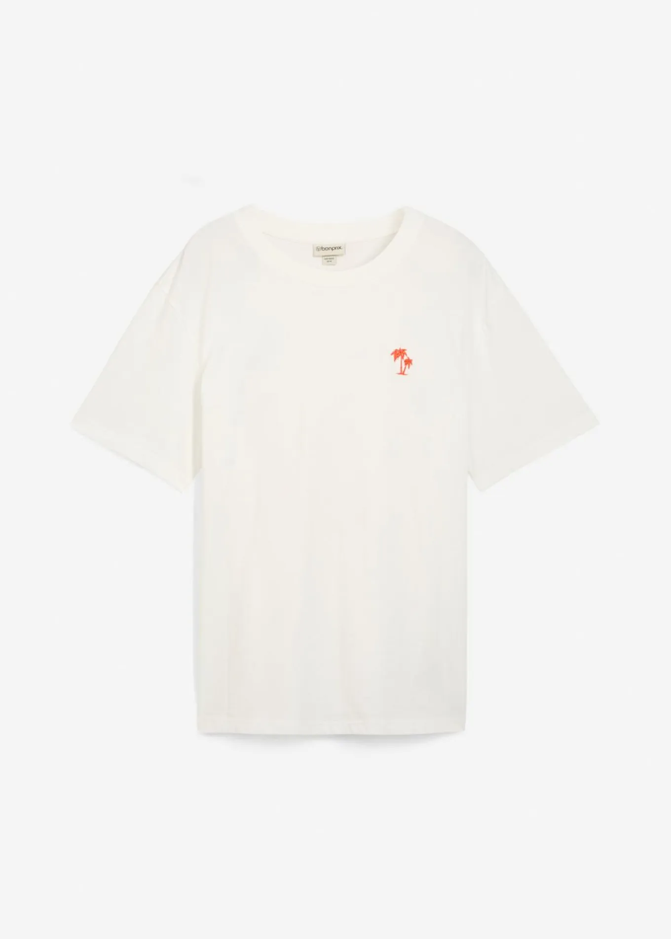 Camiseta con estampado en la parte posterior y corte holgado