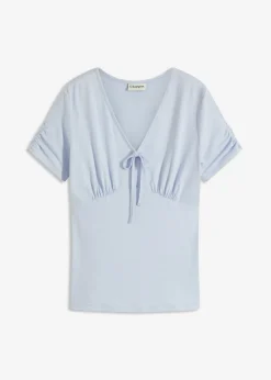 Camiseta con fruncido
