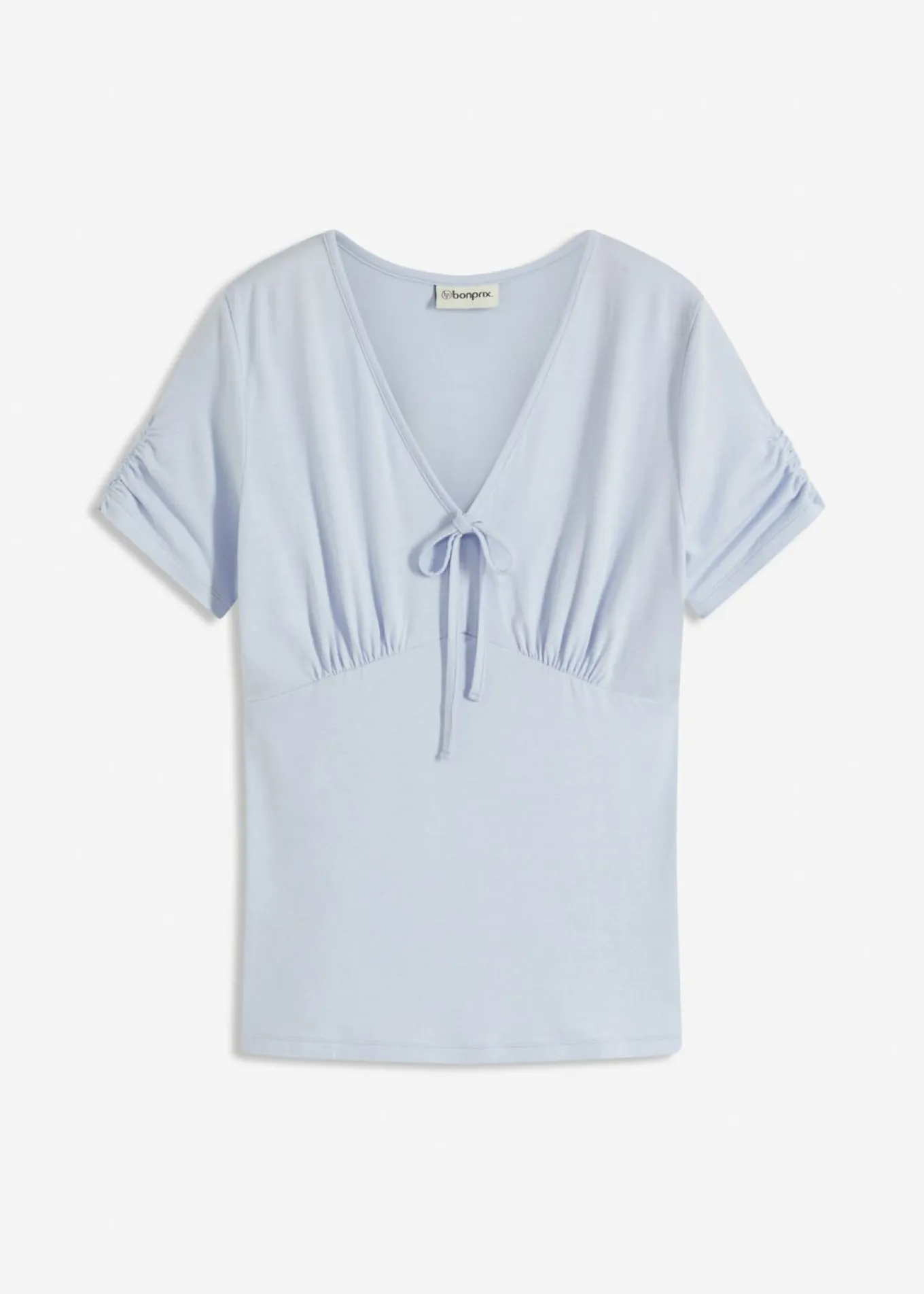 Camiseta con fruncido