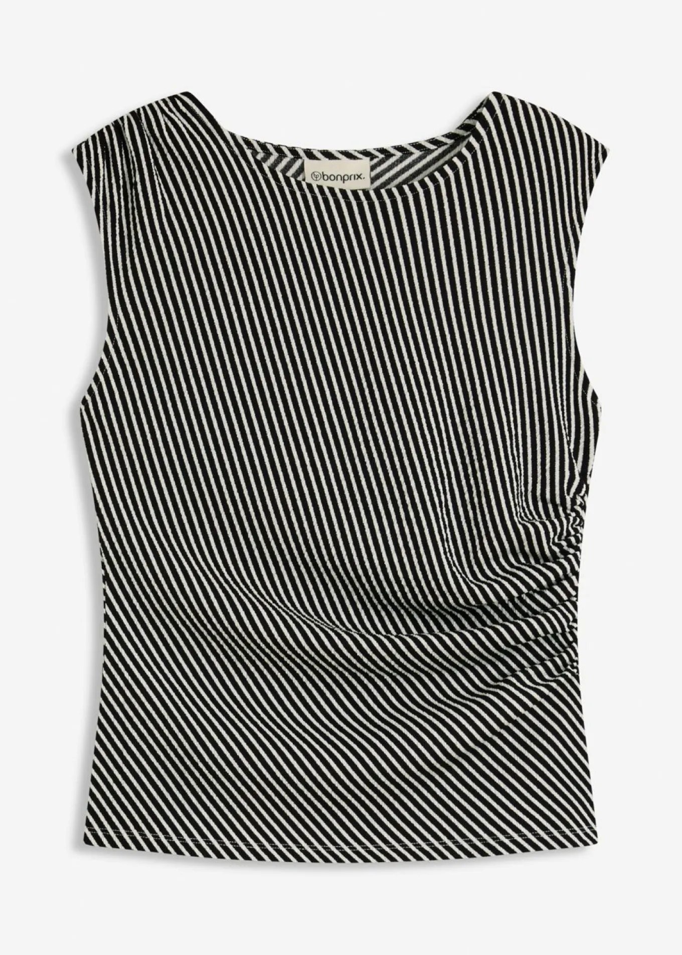 Camiseta con fruncido