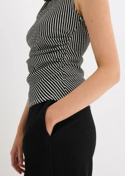 Camiseta con fruncido