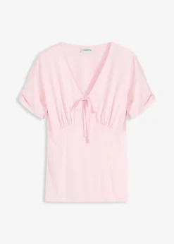 Camiseta con fruncido