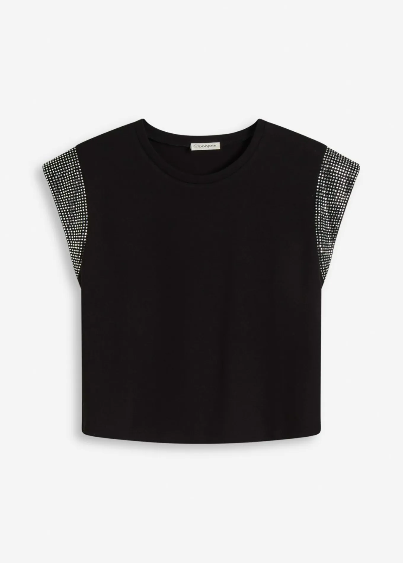 Camiseta con hombreras