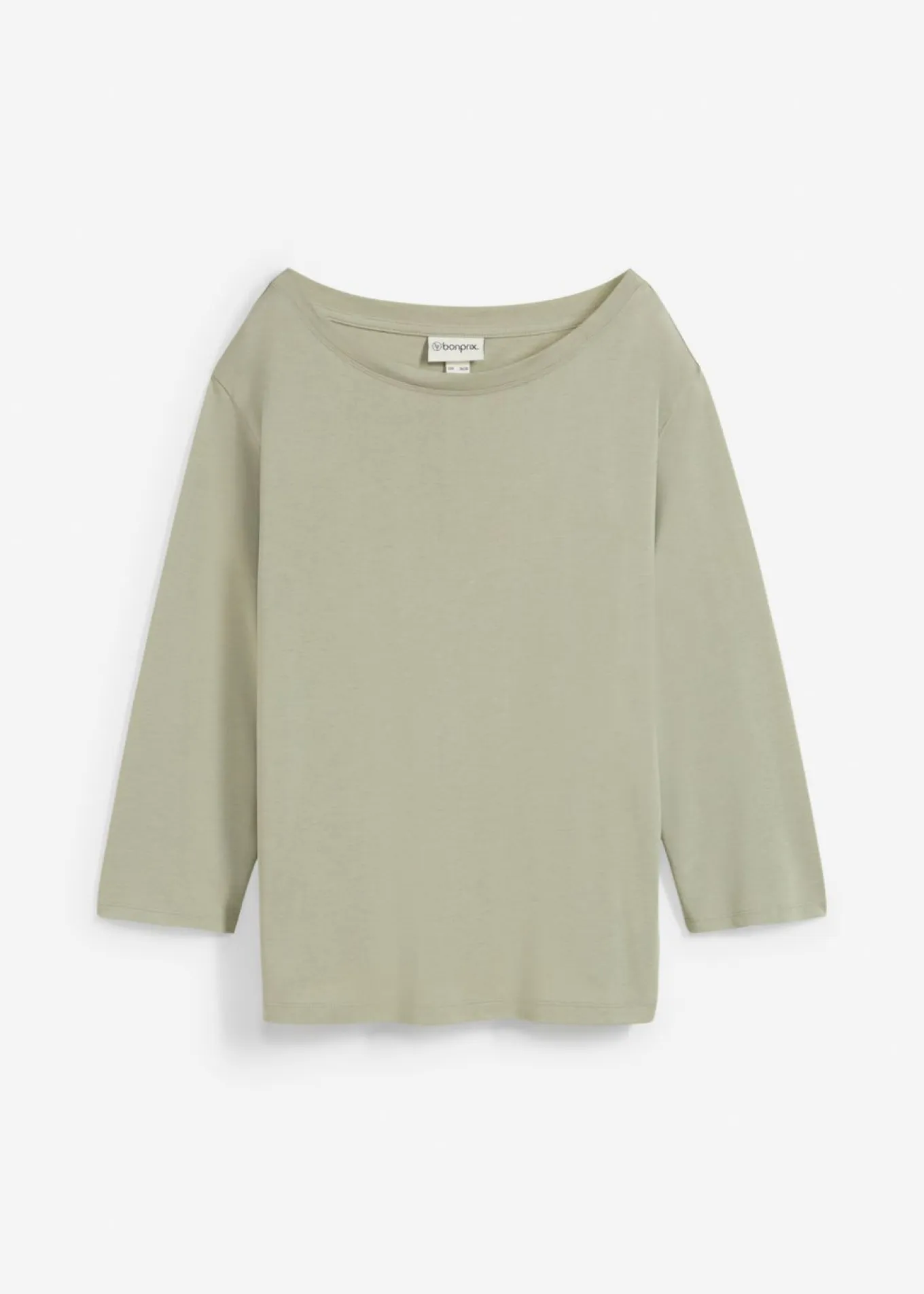 Camiseta con hombros descubiertos de suave mezcla de modal