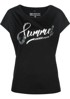 Camiseta con lentejuelas