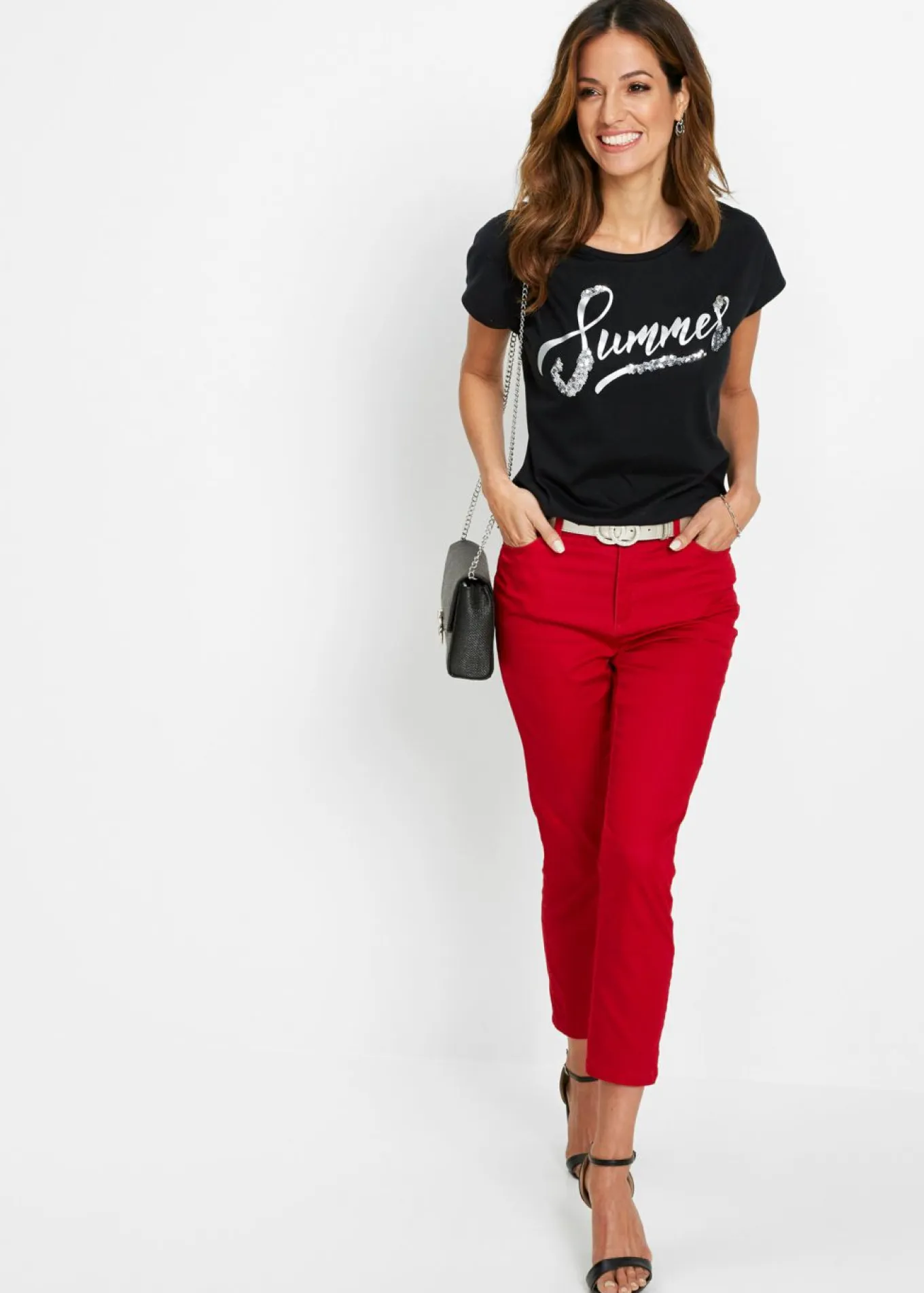 Camiseta con lentejuelas
