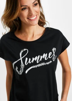 Camiseta con lentejuelas