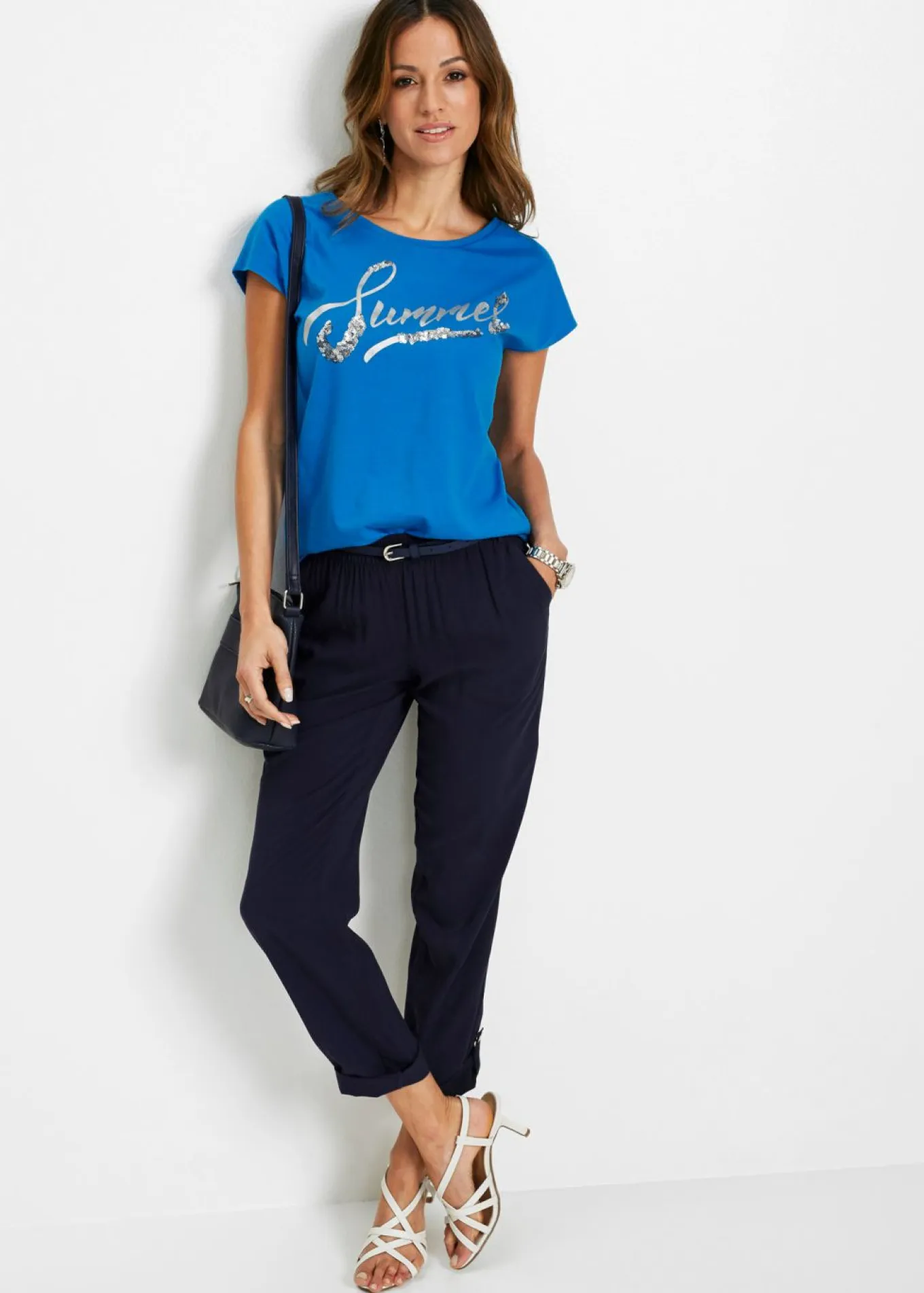 Camiseta con lentejuelas