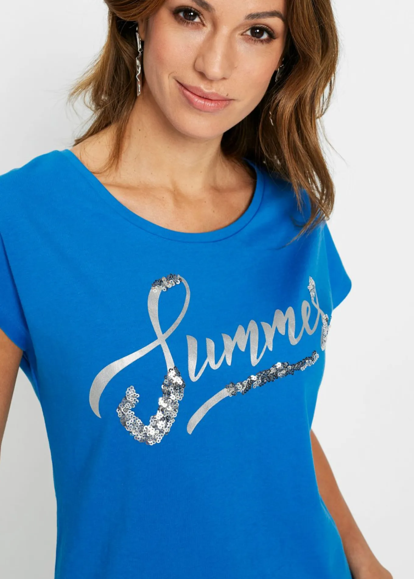 Camiseta con lentejuelas