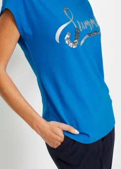 Camiseta con lentejuelas