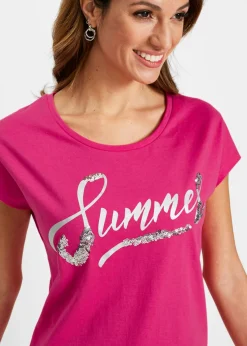 Camiseta con lentejuelas