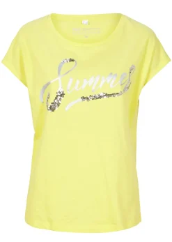 Camiseta con lentejuelas
