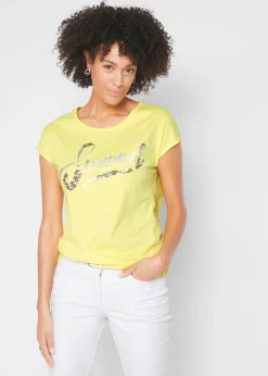 Camiseta con lentejuelas