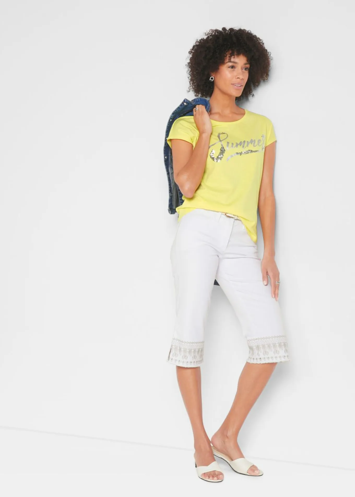 Camiseta con lentejuelas
