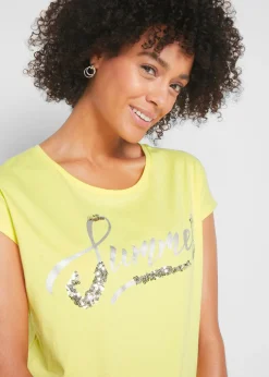 Camiseta con lentejuelas
