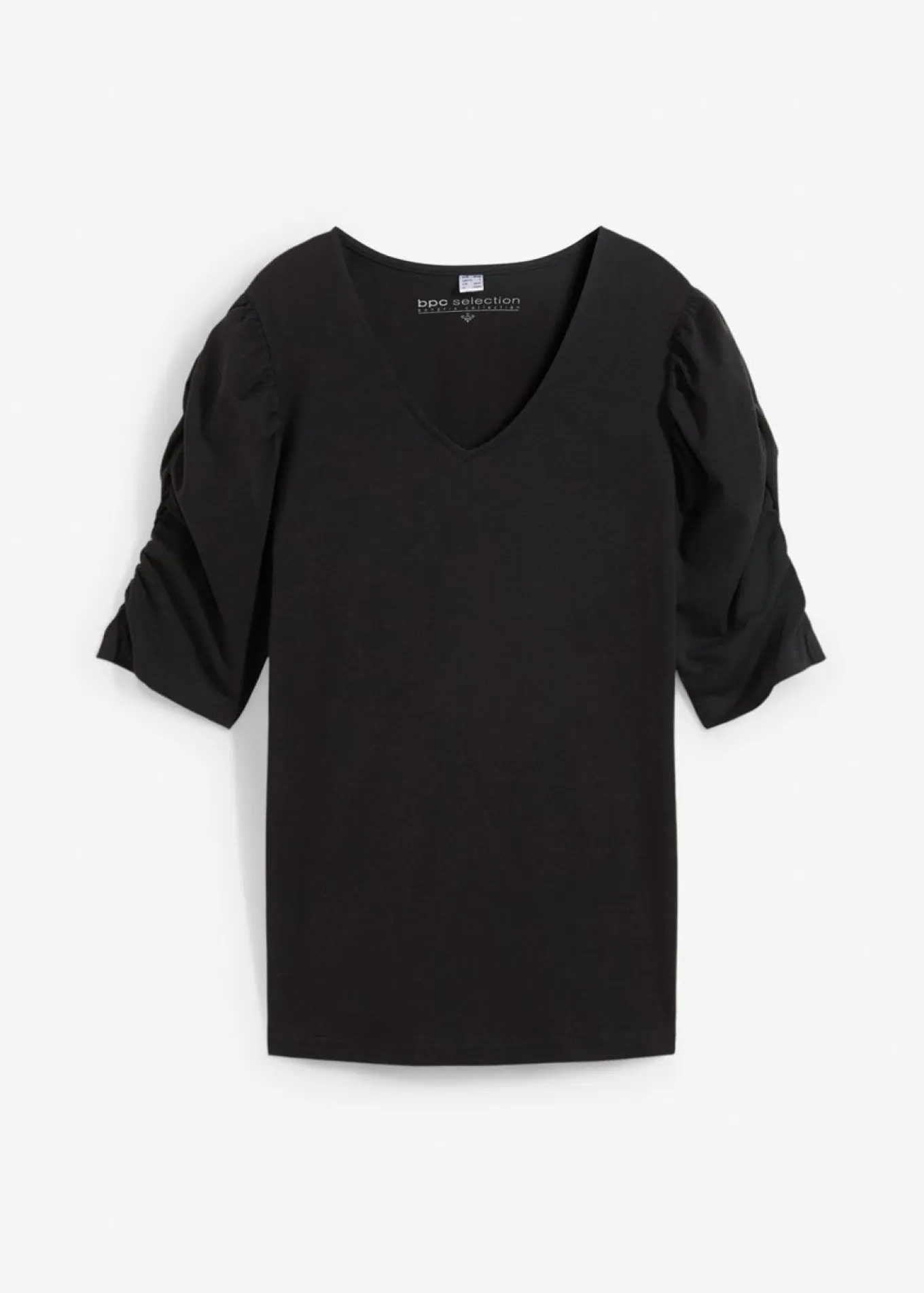 Camiseta con mangas abullonadas