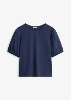 Camiseta con mangas abullonadas