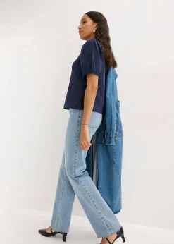 Camiseta con mangas abullonadas