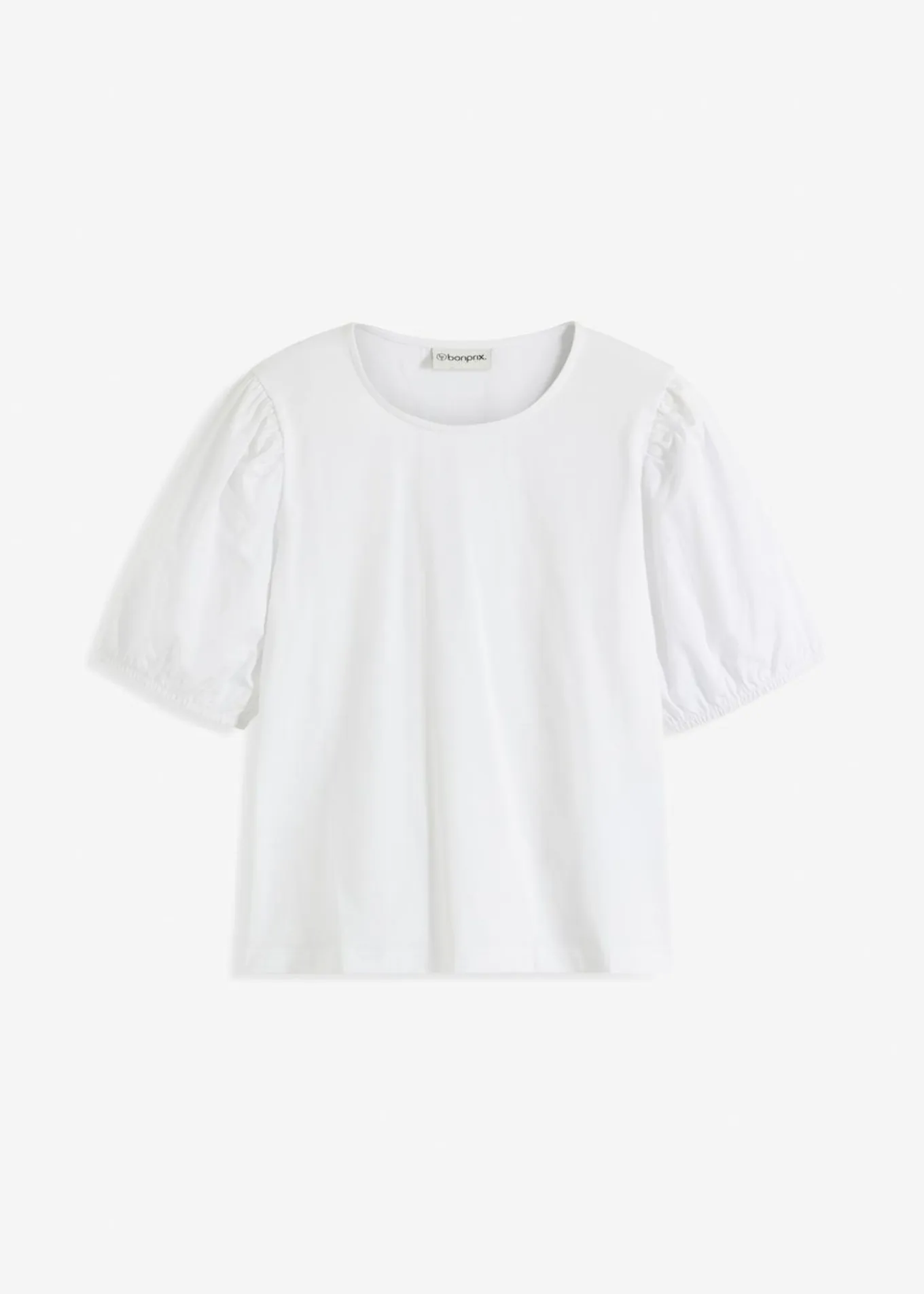 Camiseta con mangas abullonadas