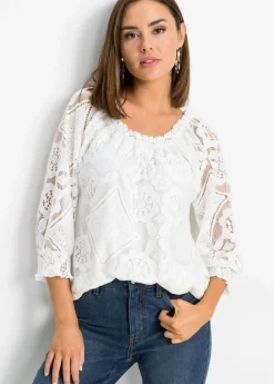 Camiseta con mangas abullonadas