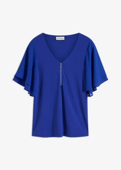 Camiseta con mangas de gasa