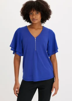 Camiseta con mangas de gasa