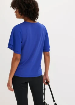 Camiseta con mangas de gasa