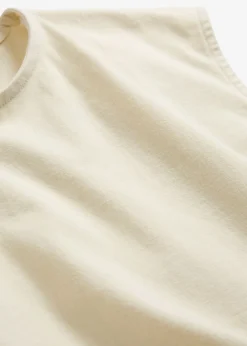 Camiseta con puños elásticos