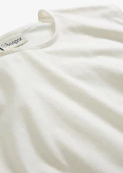 Camiseta con puños elásticos