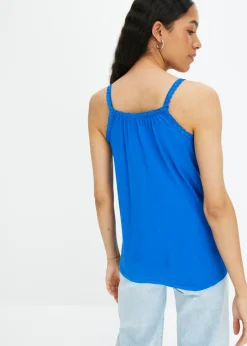 Camiseta con ribete de encaje