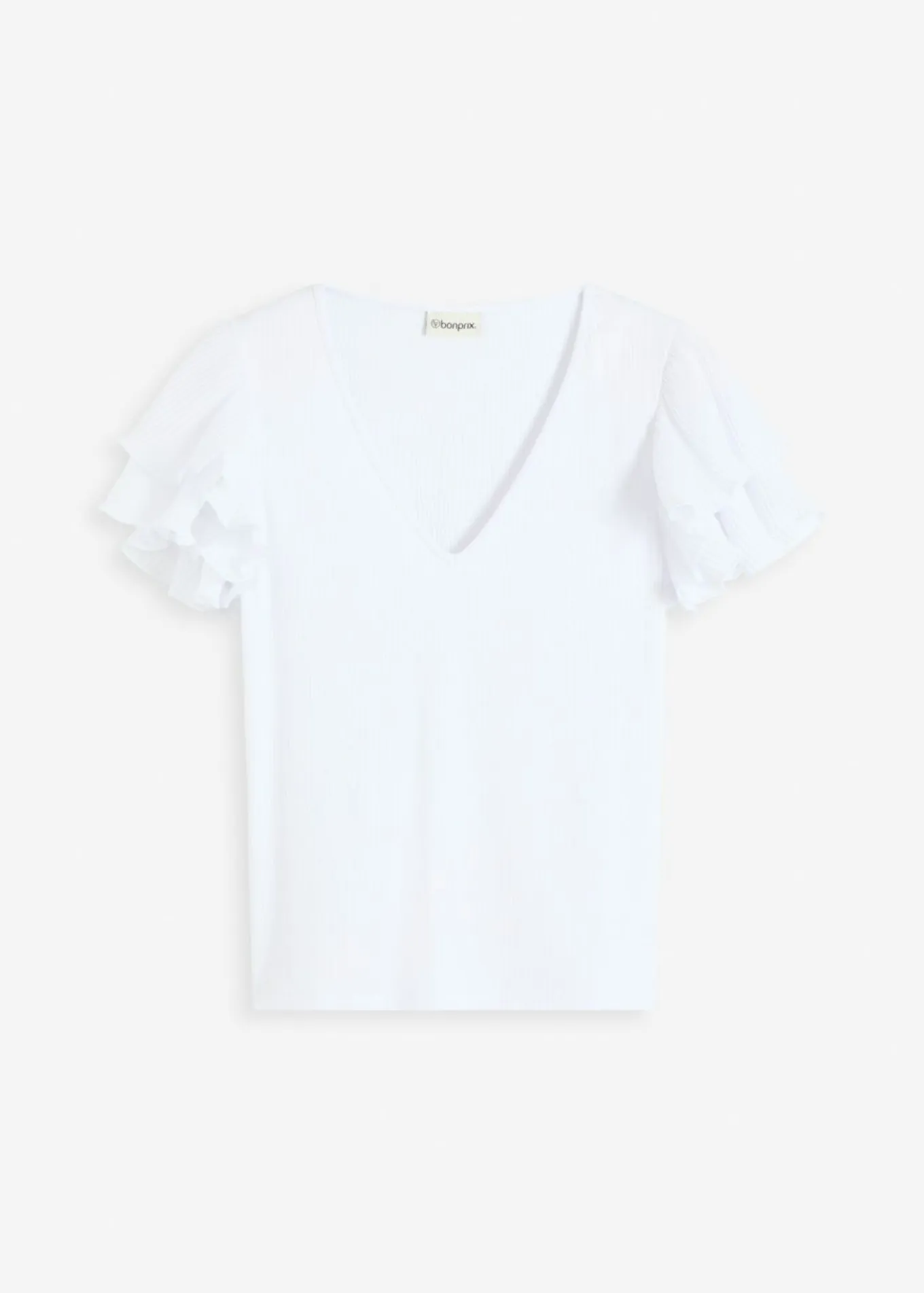 Camiseta con volantes