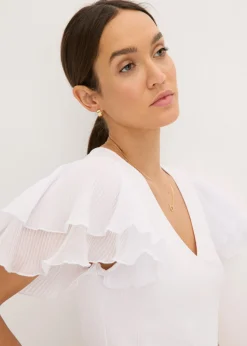 Camiseta con volantes