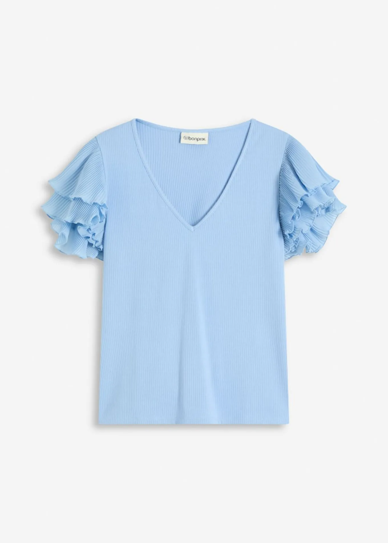 Camiseta con volantes