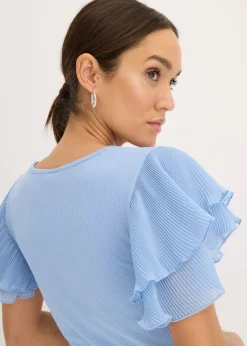 Camiseta con volantes