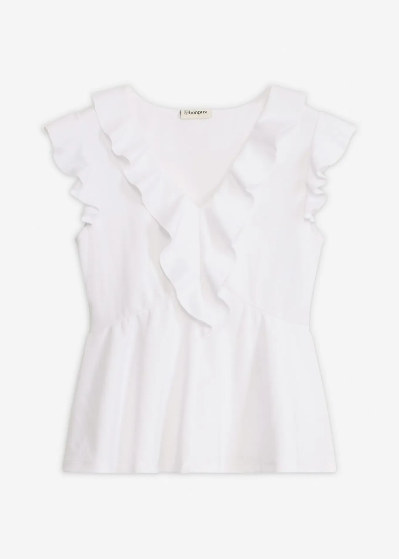 Camiseta con volantes