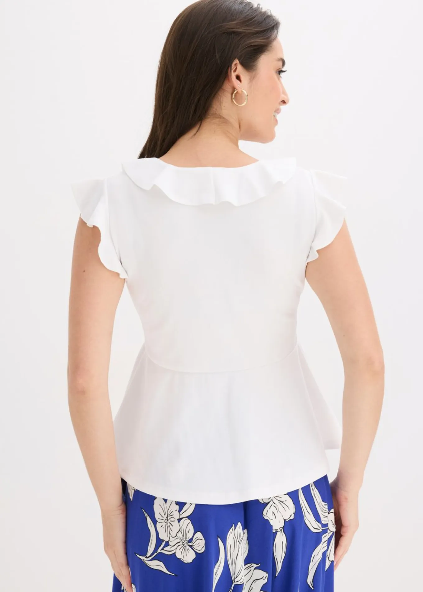 Camiseta con volantes